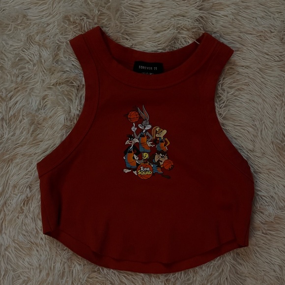 Cute looney tunes cropped shirt - Picture 1 of 2